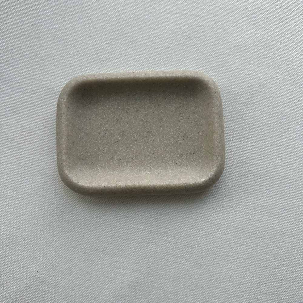 💗5 for $15💗 Rectangular Beige Soap Dish from HomeSense
